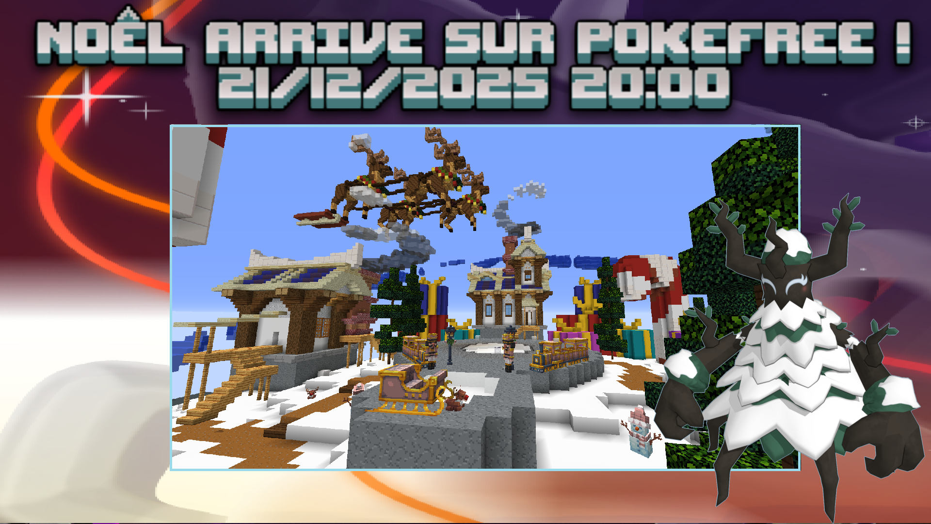 Noêl arrive sur Pokefree !